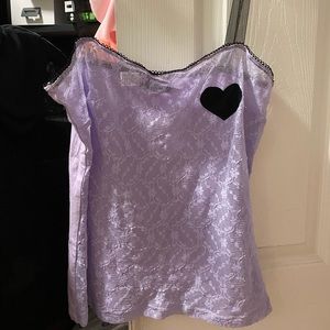 Vintage Hot Topic tank top and undies set from morbid threads (see details)